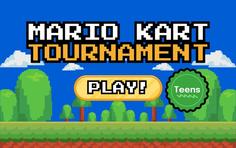 image for Mario Kart Tournament for Teens