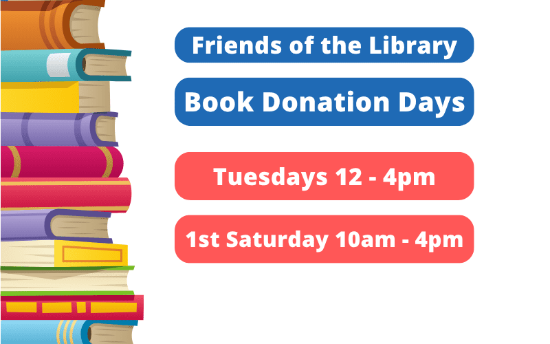 image for Friends of the Library: Book Donations Welcome