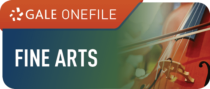 logo for Gale OneFile: Fine Arts