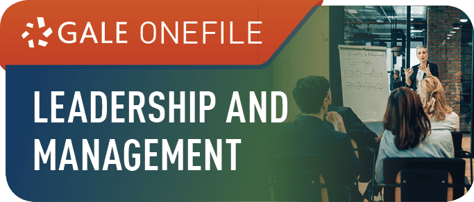 logo for Gale OneFile: Leadership & Management