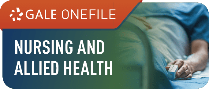 logo for Gale OneFile: Nursing & Allied Health