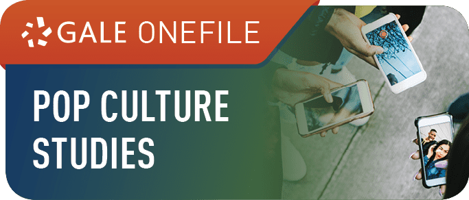 logo for Gale OneFile: Pop Culture Studies