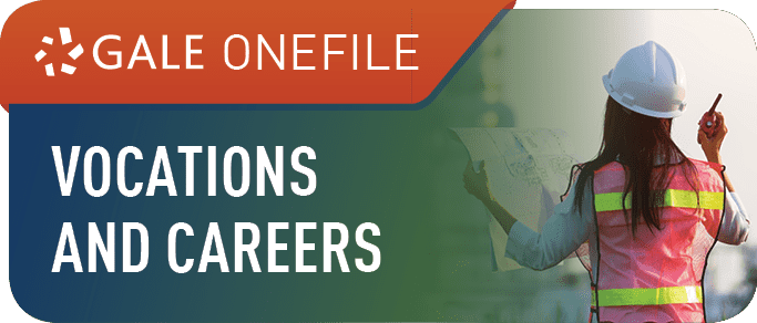 logo for Gale OneFile: Vocations & Careers