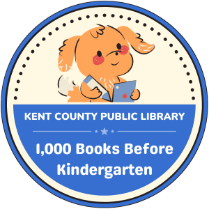 one thousand books before kindergarten logo